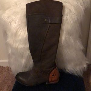 Kelsi Dagger leather over the knee boots